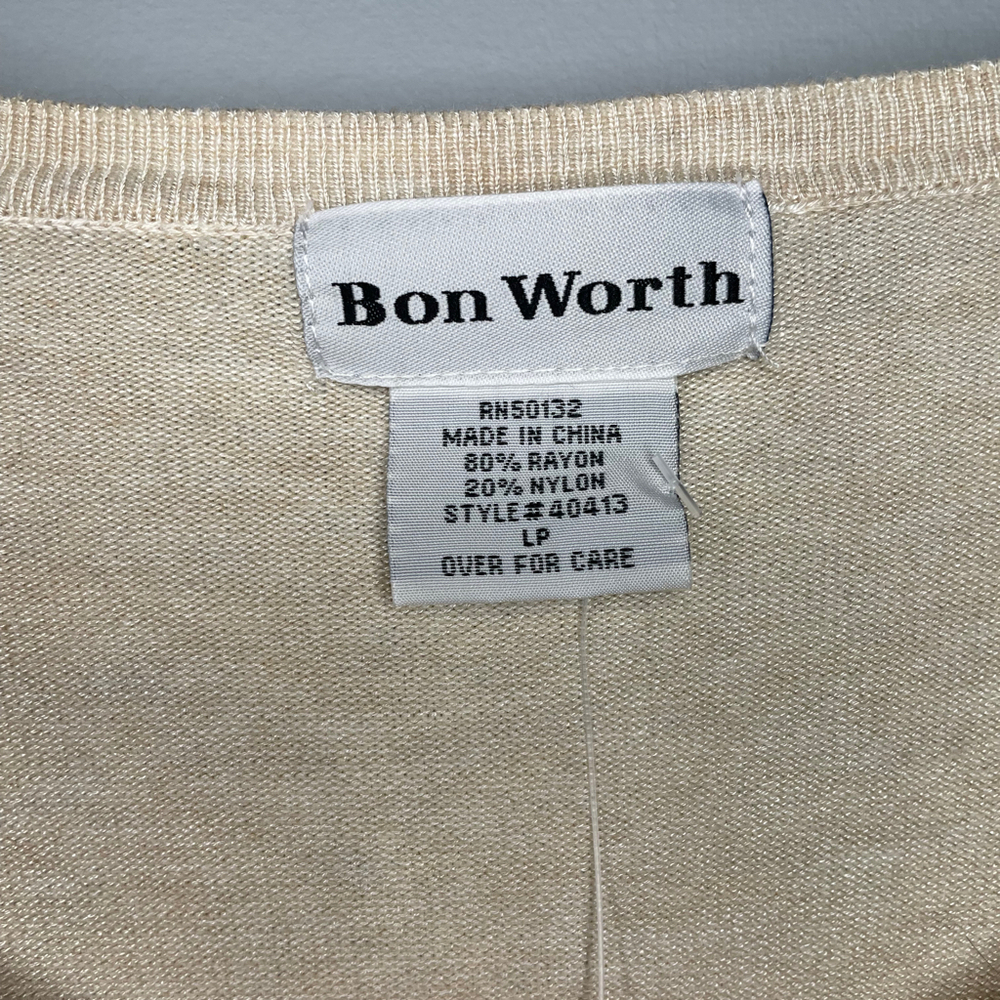 NWT Bon Worth Cardigan Button Front - Picture 2 of 6